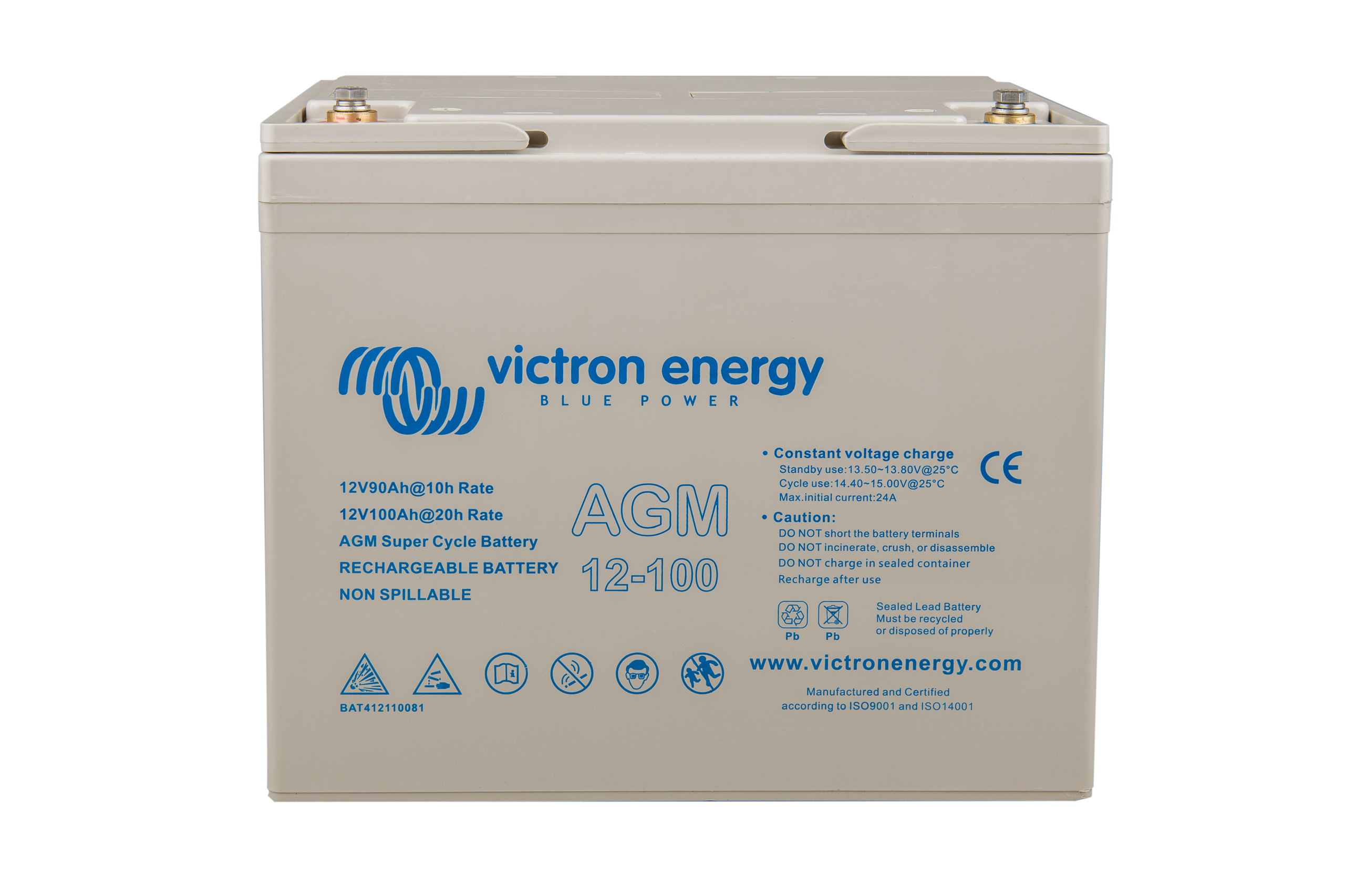 Batería AGM Ciclo Profundo 12V/8Ah - Imagen 2